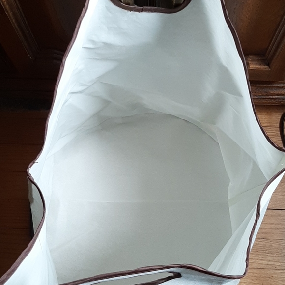 Canvas Laundry Tote NWOT - Picture 2 of 8